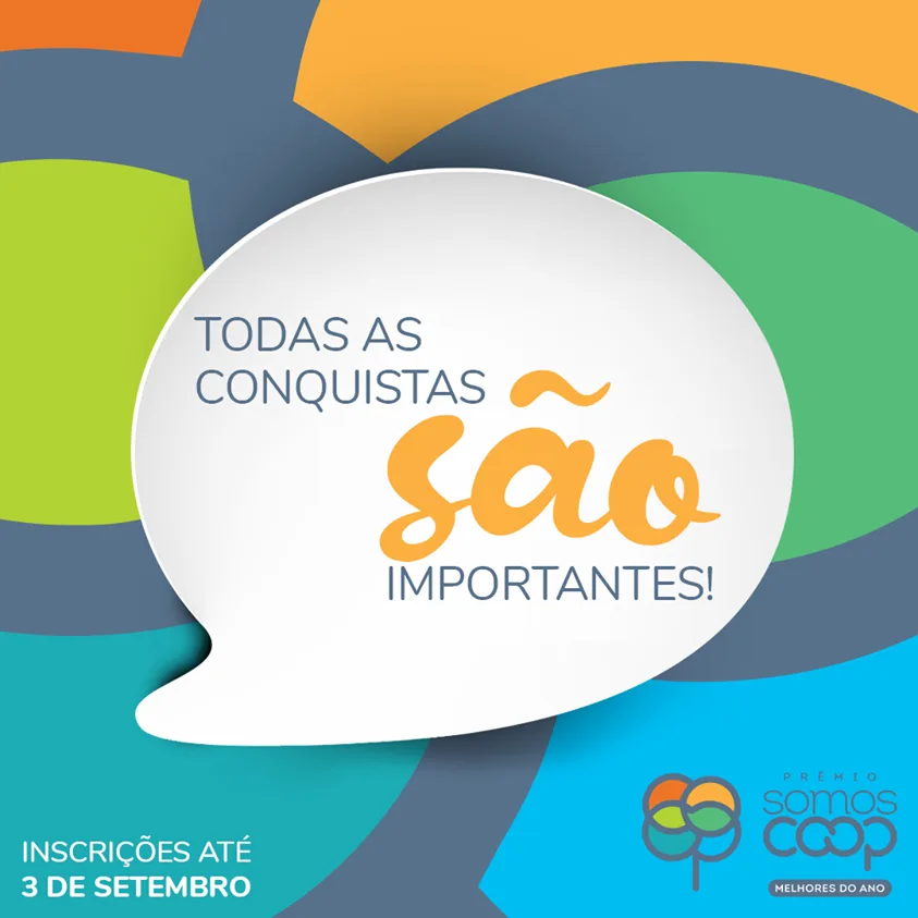 Abertas as inscrições ao Prêmio SomosCoop Melhores do Ano