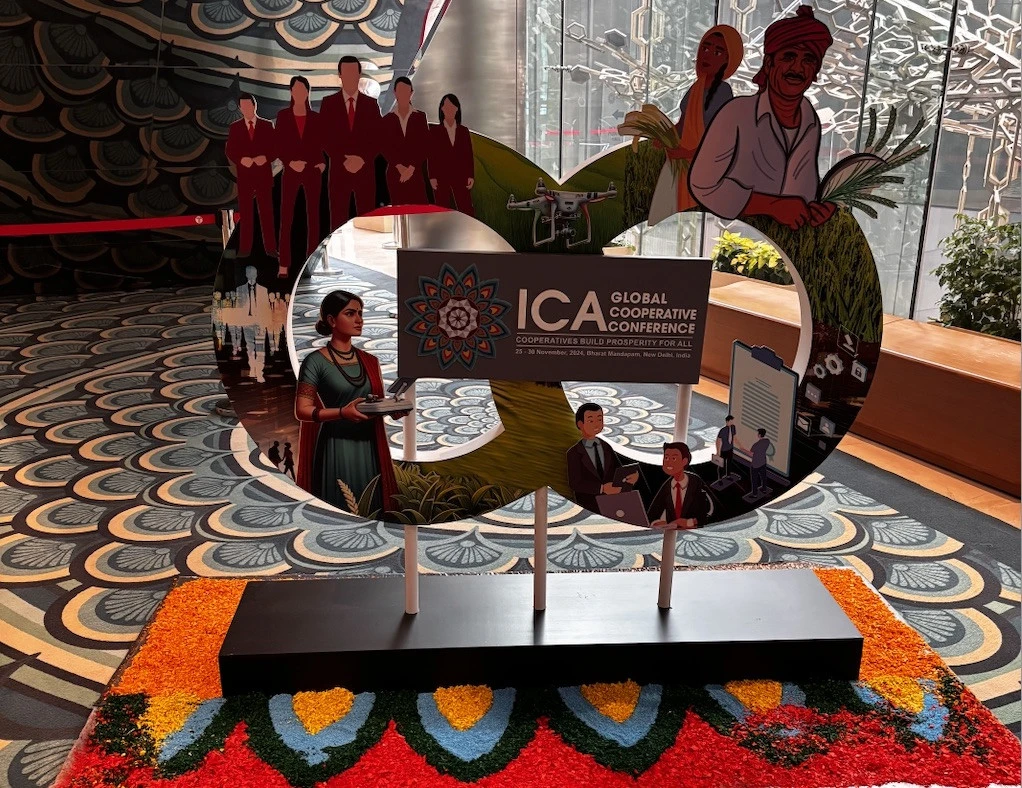 Sistema OCB participa da cerimônia realizada durante a conferência global do movimento em Nova Delhi&nbsp;