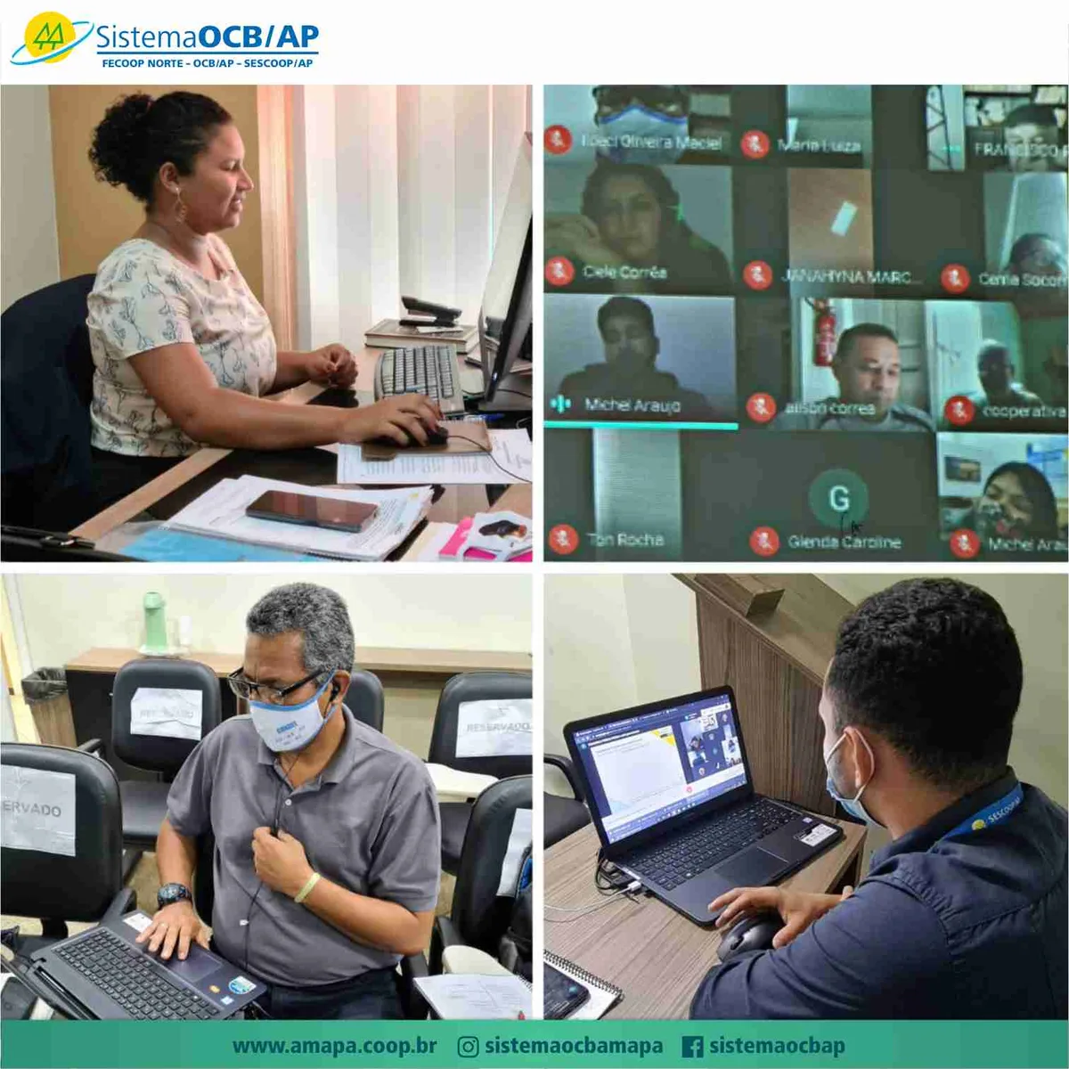 Curso de Procedimentos Assembleares reúne cooperativas e oportuniza conhecimento de forma virtual