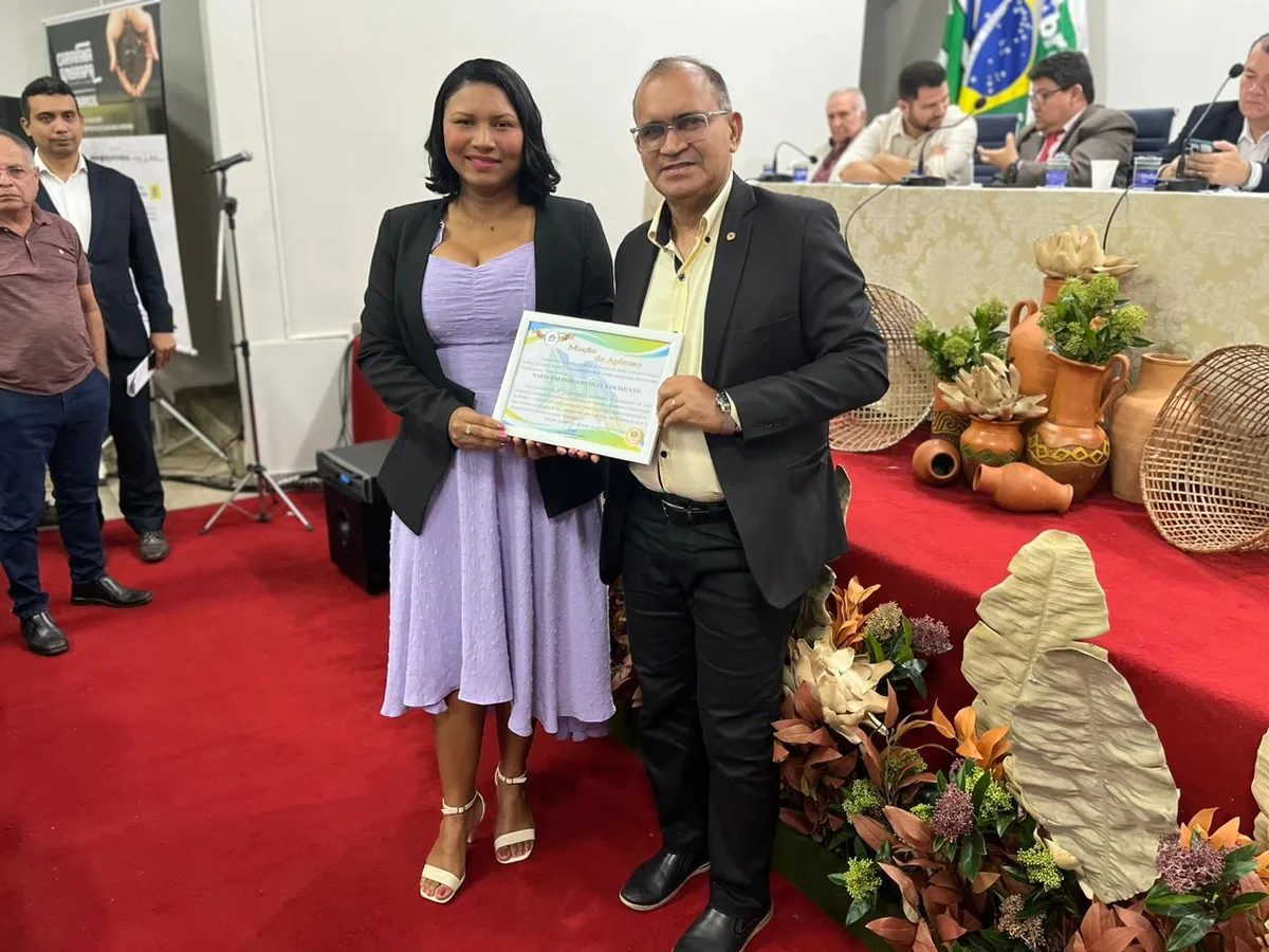 Presidente Maria Nascimento é homenageada durante seminário sobre implantação da Central de Abastecimento no Amapá