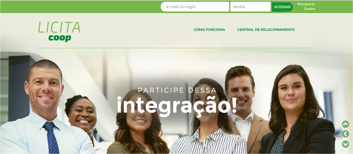 Novo Licitacoop está no ar