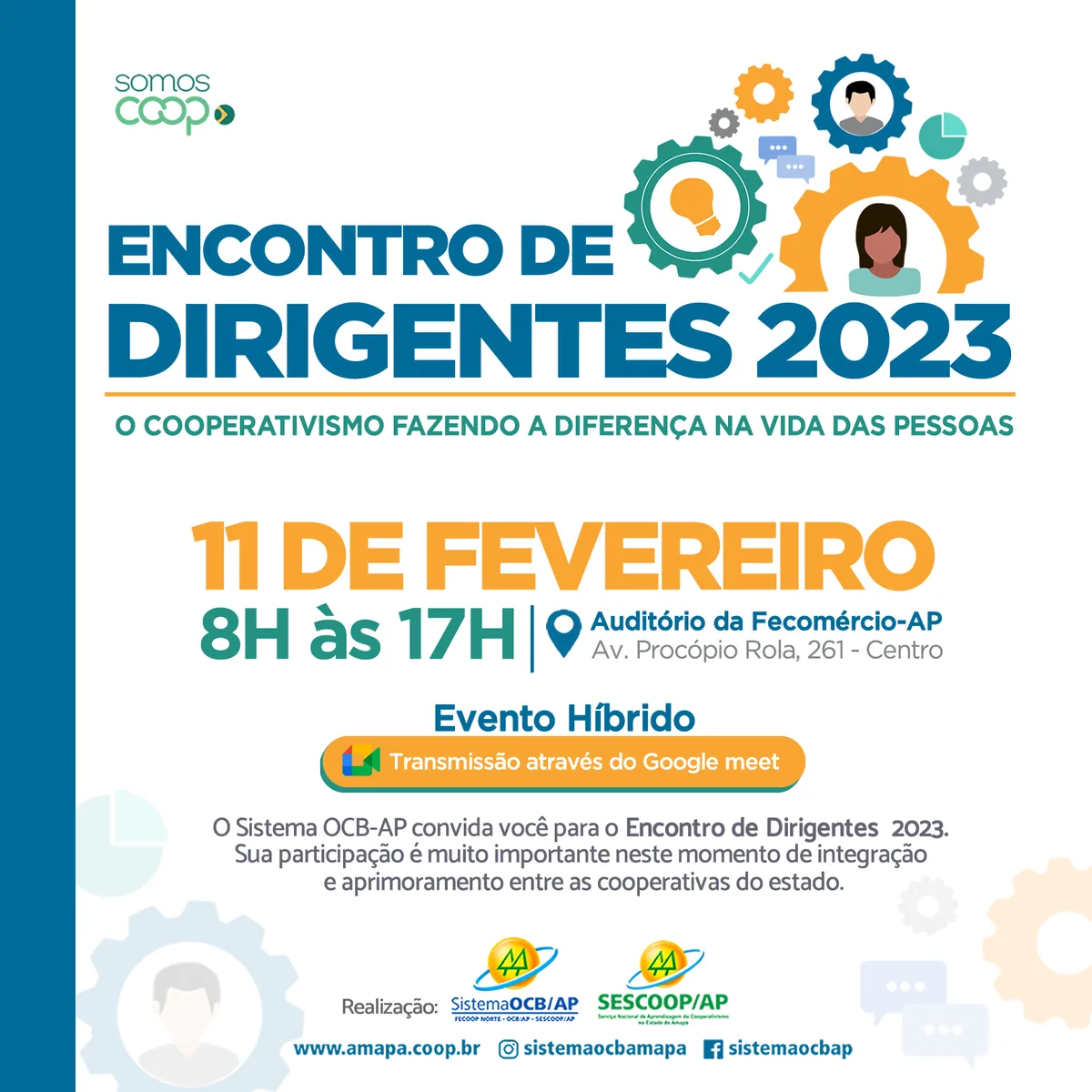 Dirigentes das cooperativas do Amapá planejam atividades para 2023