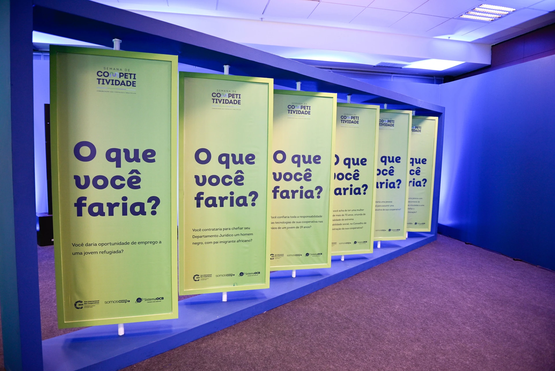 Sala Sensorial emociona participantes da Semana de Competitividade 2025