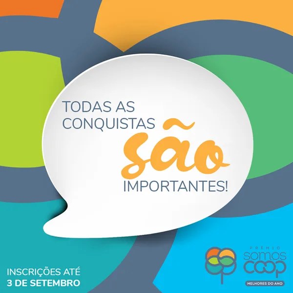 Abertas as inscrições ao Prêmio SomosCoop Melhores do Ano