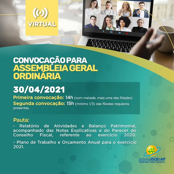 Assembleia Geral Ordinária (AGO) 2021