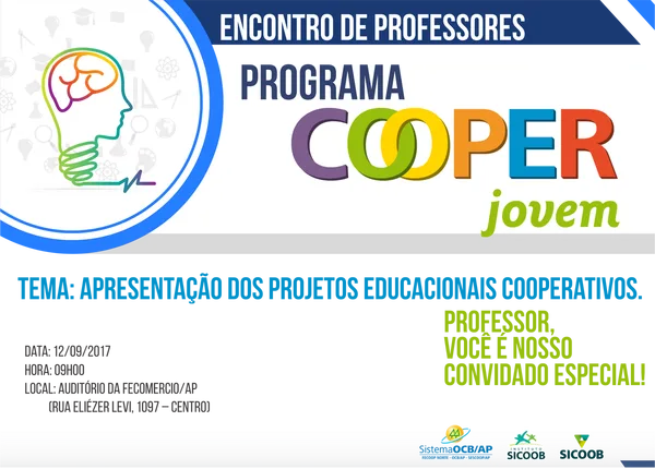 Encontro de Professores do Cooperjovem oportunizará apresentação dos projetos educacionais