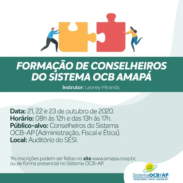 Curso: Formação de Conselheiros do Sistema OCB Amapá