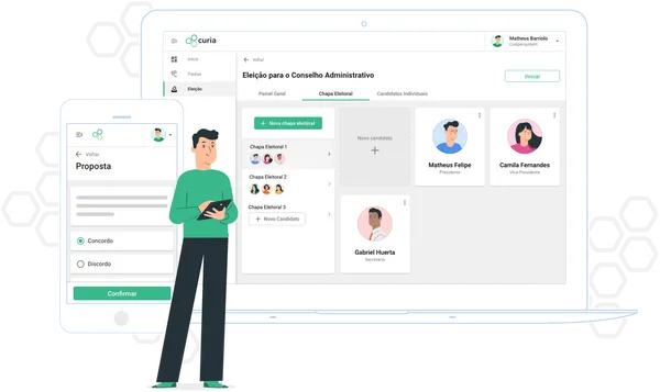 Cooperativas aprovam o uso do Curia