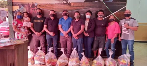 Projeto Cooperativismo Solidário “Ajude quem precisa” entrega cestas básicas à CIPAMAP