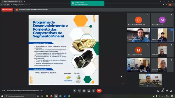Sistema OCB/SESCOOP-AP lança Programa de Desenvolvimento e Fomento das Cooperativas do Segmento Mineral