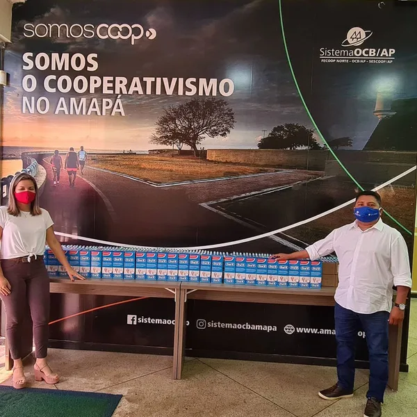 Recebemos 720 escovas de dentes da Uniodonto Amapá, para a grande ação solidária do Dia de Cooperar