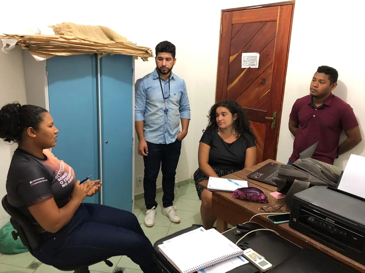 Visita técnica na Cooperativa COMARU
